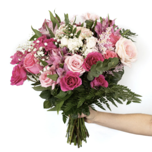 Delightfully Pink Wedding Centerpieces