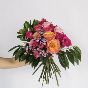 Hot Popping Pink Wedding Centerpieces