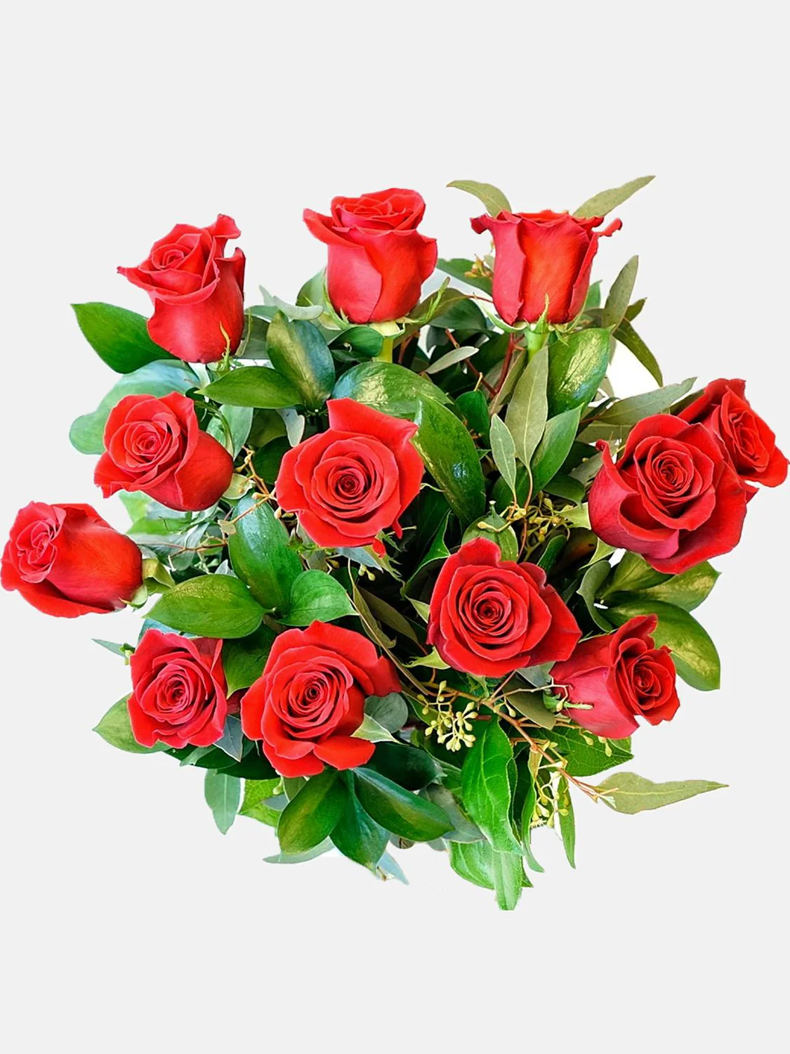 12 Red Roses - Sandy's Flowers Boutique